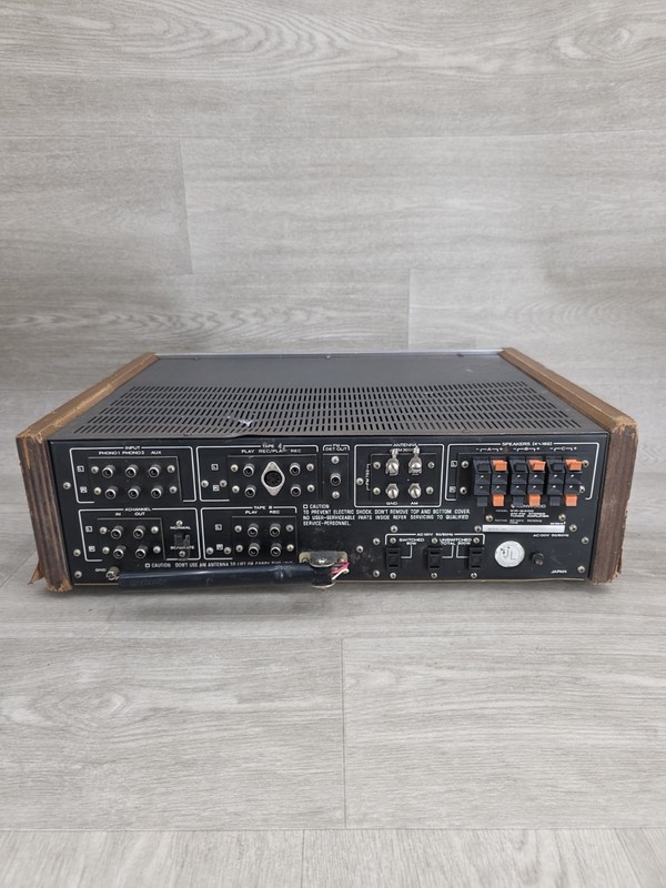 Kenwood KR-6400 Vintage Stereo Receiver For Parts/Repair Wired Cut AS-IS gallery