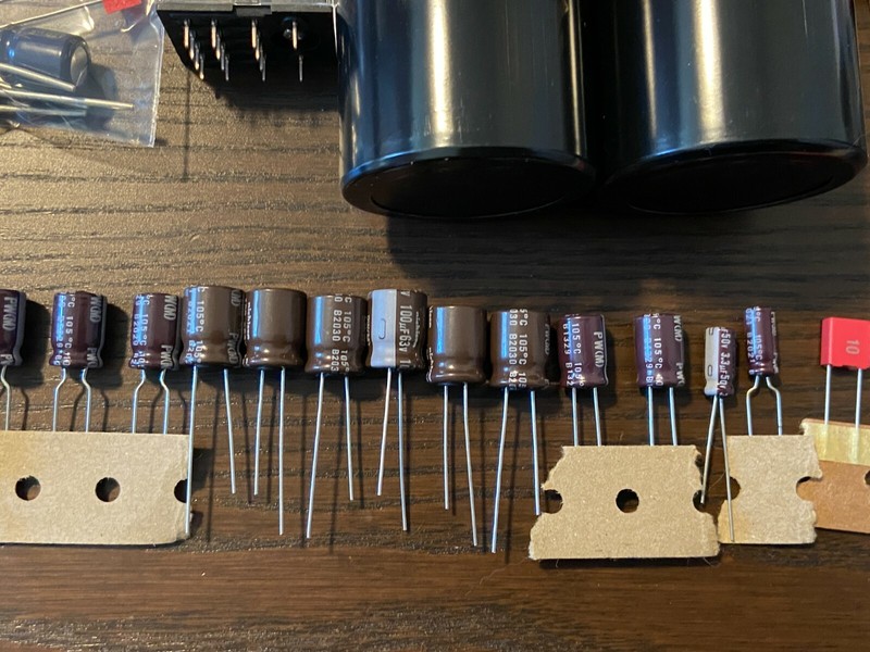 Pioneer SX-750 Complete Rebuild Kit High-Quality Receiver Recap Caps Transistors gallery