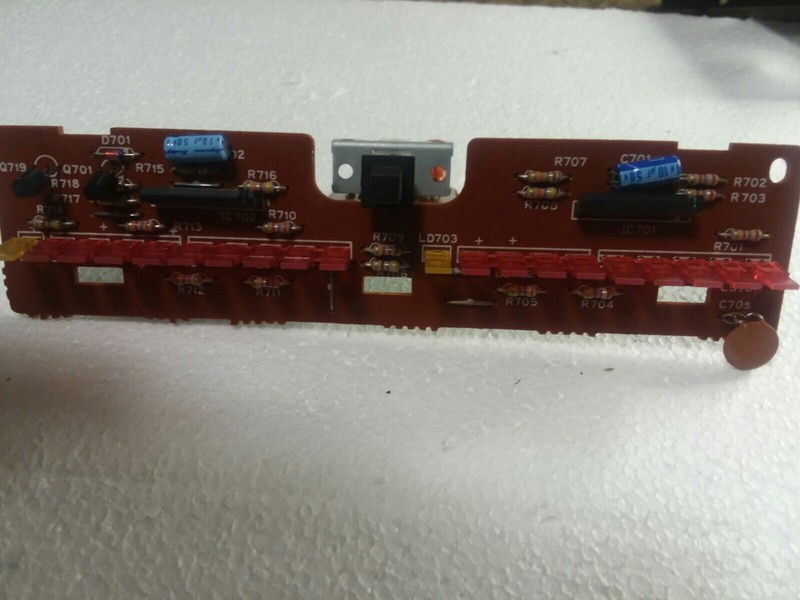 CARVER MXR-130 magnetic field power amplifier uv meter displays working