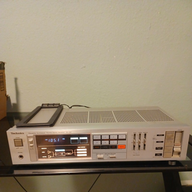 Vintage Technics SA-150 Quartz Synthesizer Stereo Receiver w/ Phono In *TESTED*