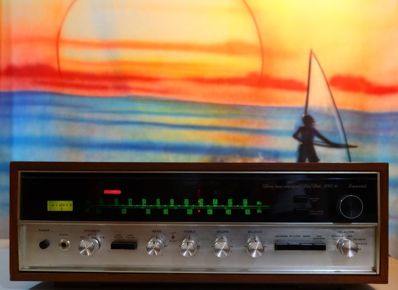 Sansui 2000A AM/FM Stereo Tuner Amplifier with original box and schematics gallery