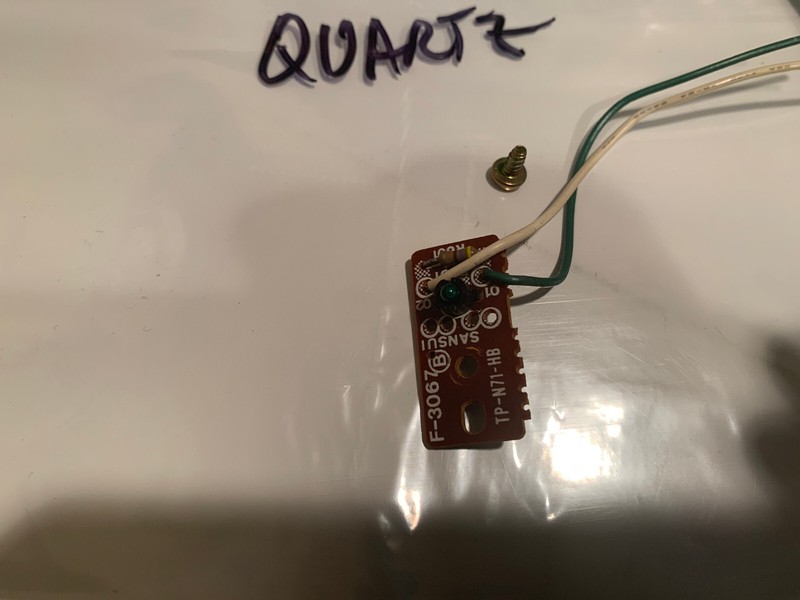 Sansui G-5700 Stereo Receiver Parting Out Quartz Light & Circuit Board