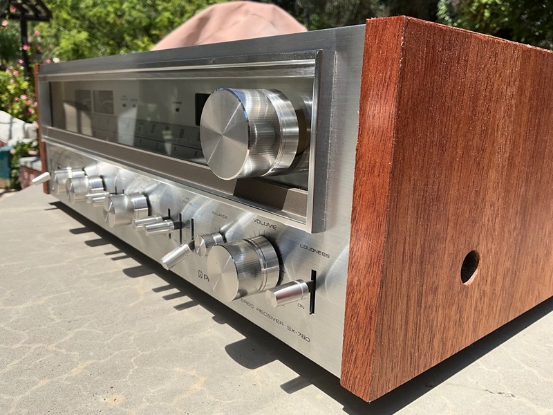 Pioneer SX-780 Stereo Receiver, Restored/Serviced w/ New Veneer & Capacitors! gallery