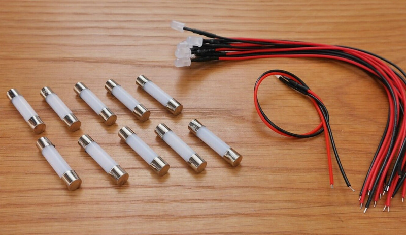 Sansui QRX-5500 front LED lamps bulbs lights kit set