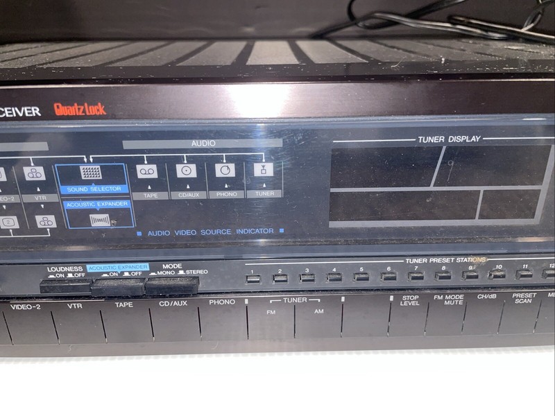 JVC R-X330V Digital Synthesizer AV Stereo Receiver - Works gallery
