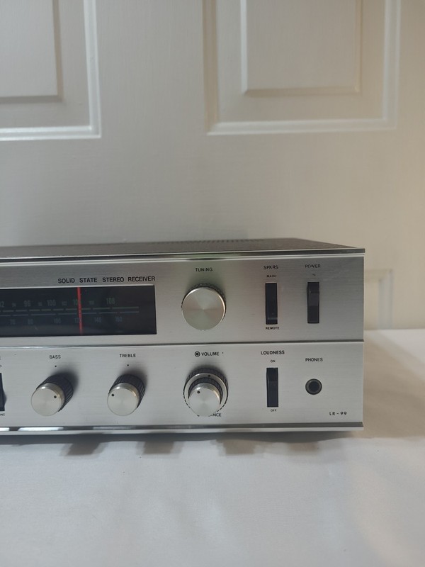 Vintage Lafayette LR-99A Solid-State Stereo Receiver Tested. gallery
