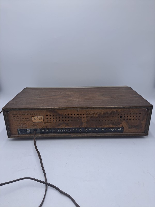 Rare Lloyd's DD-Series Vintage Receiver 1970s Silver Faceplate MCM Audio Collect gallery
