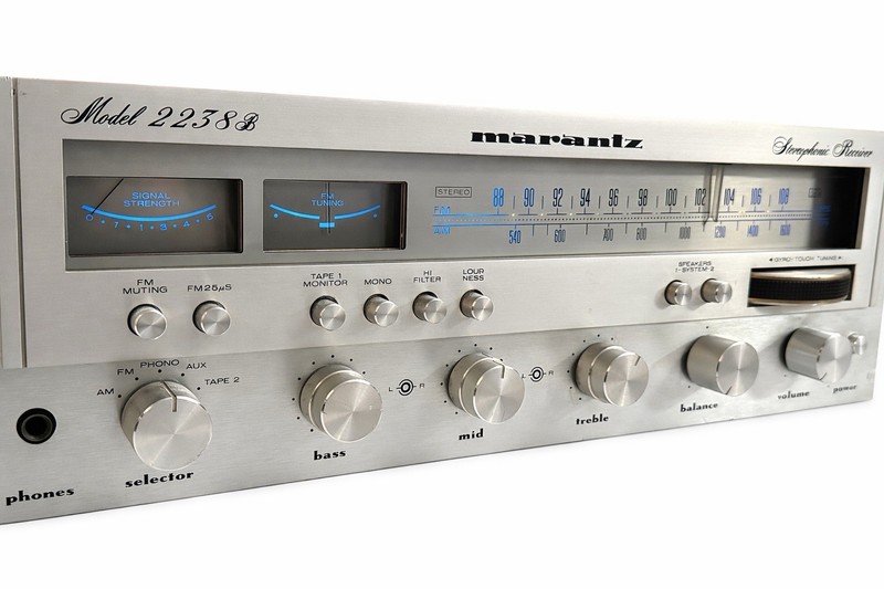 Marantz 2238B Stereophonic Receiver – Tested All Inputs Working. gallery