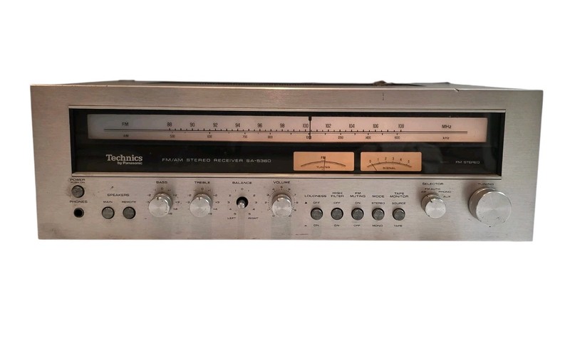 Vintage Technics SA-5360 AM-FM Stereo Receiver AS-IS FOR REPAIR READ DESCRIPTION gallery