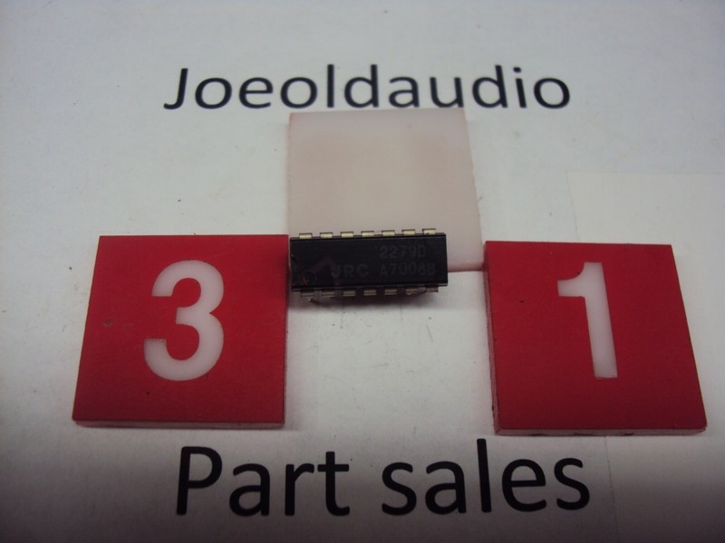 JRC A7008B Integrated Circuit. Pulled From A Working Technics SA-EX130 Receiver.