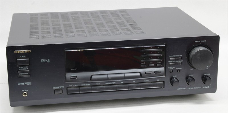Onkyo Audio/Video 5.1 100 Watts Receiver Model TX-SV454 Tested Works