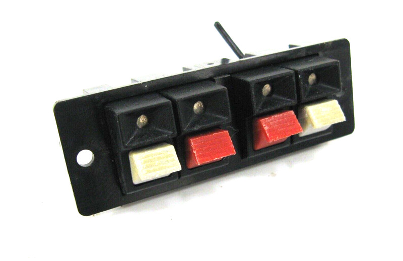 SANSUI QRX-6500 VINTAGE RECEIVER PART SPEAKER TERMINAL ASSEMBLY 5 AVAIL