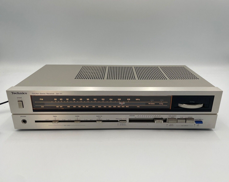 Vintage Technics SA-111 FM/AM Stereo Receiver | Tested & Working