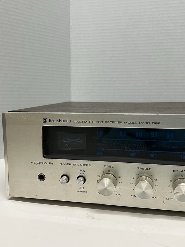 1977 Bell & Howell AM / FM Stereo Receiver Model 2700-DRR gallery