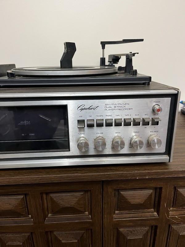 Capehart SKTR1500 Stereo w/ Dual 8-Track, Turntable, AM/FM – As Is gallery