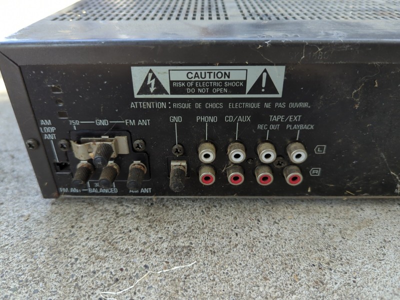 Vintage Technics SA-190 Stereo Receiver Tested Working No Issues gallery