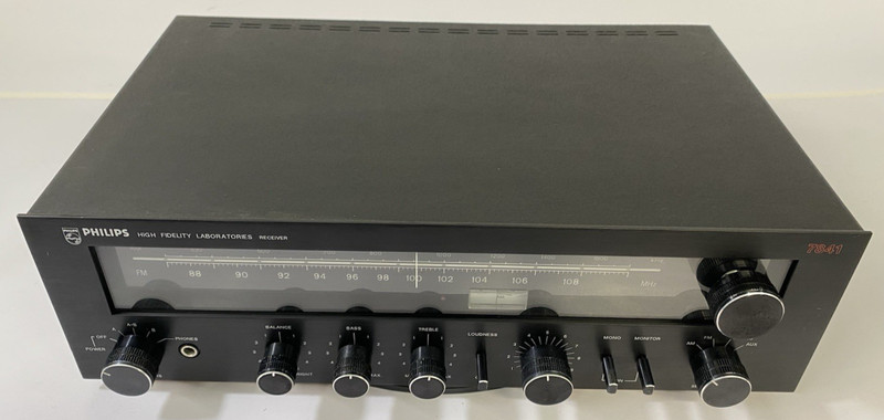 Phillips High Fidelity Laboratories 7841 AH7841 Stereo Receiver - SHOWN WORKING