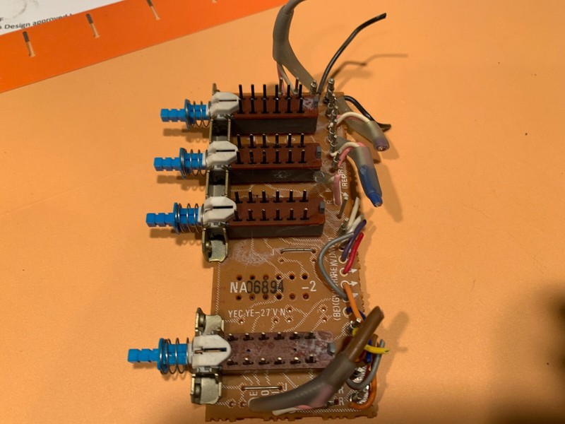 Yamaha CR-1020 Stereo Receiver Parting Out Main Switch + Board Assembly gallery