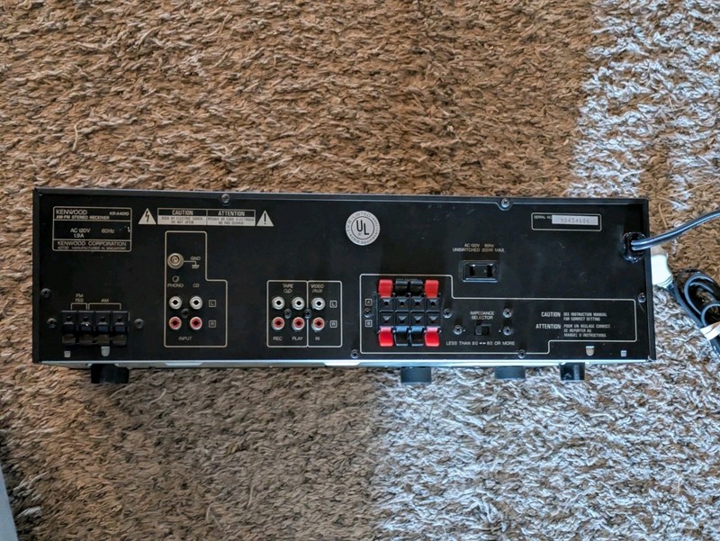 Vintage Kenwood KR-A4010 Stereo Receiver Made in Japan Parts or Restoration gallery