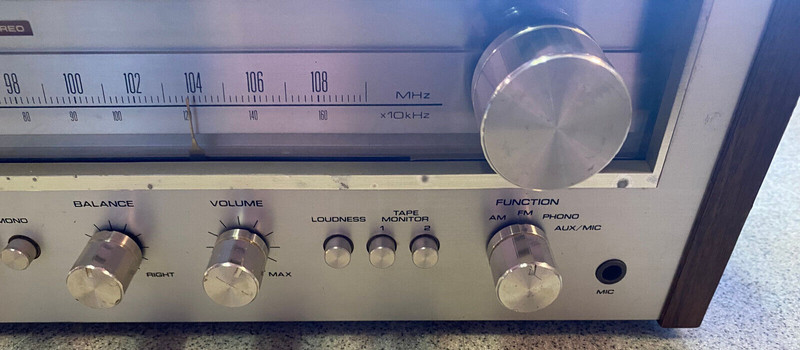 Vintage Pioneer SX-550 Stereo Receiver tuner Tested and Working ! gallery