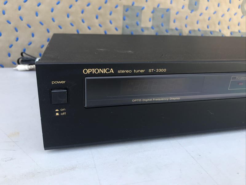 Optonica (Sharp) Stereo Tuner ST-3300. Digital Tuning Display. Tested, Works! gallery
