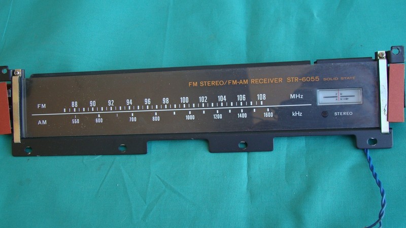Sony STR-6055 Stereo Receiver Parting Out Faceplate Glass /lights