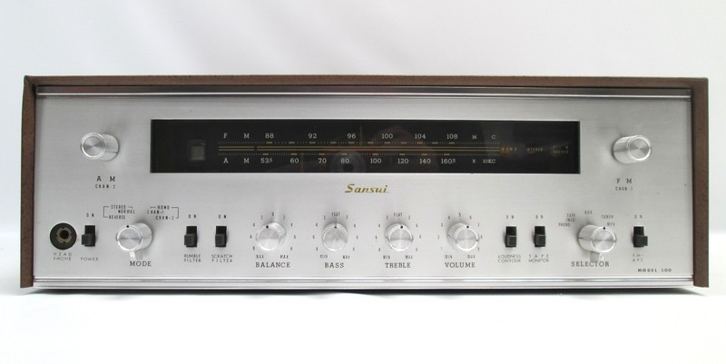 Vintage Sansui model 500 Tube Receiver gallery
