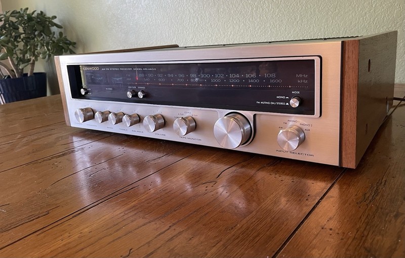 Excellent 1977 Kenwood KR-4600 Stereo Receiver #421915 - So Nice