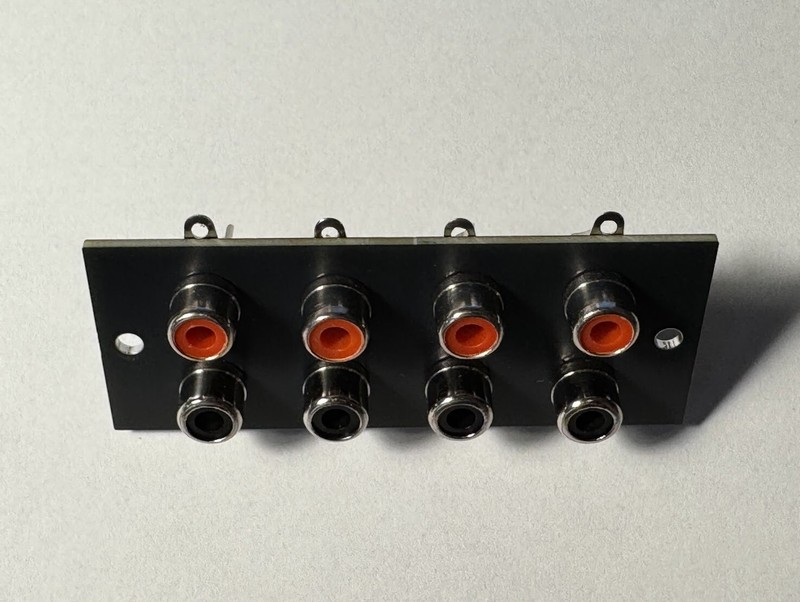 Marantz Receiver 2230 2245 4270 1060 1030 RCA Jack Panel new. 8 jack panel.