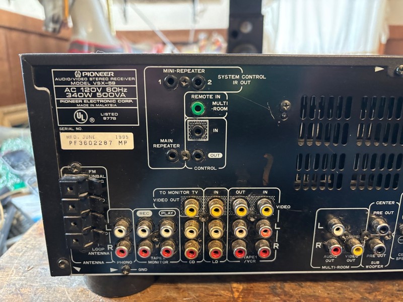 PIONEER ELITE VSX-21 RECEIVER-REMOTE-VGC-100 W X 7-FULLY WORKING-60 DAY RETURN gallery