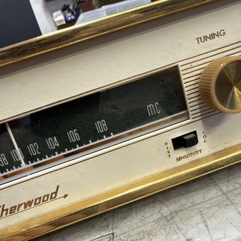 Sherwood S3000 FM Mono Tube Tuner Powers on and wokring gallery