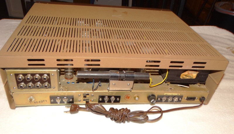 RARE Lafayette Tube Stereo Am-Fm Receiver W/Phono Stage*12ax7-6BQ5 *Very Nice* gallery