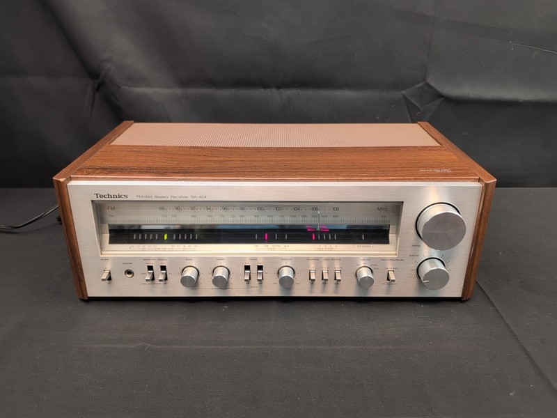 Vintage TECHNICS SA-404 AM/FM Stereo Receiver Professionally Serviced