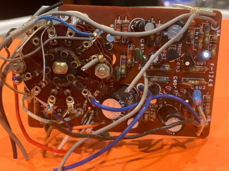 Sansui 350A Stereo Receiver - Parting Out - Input Selector Switch gallery