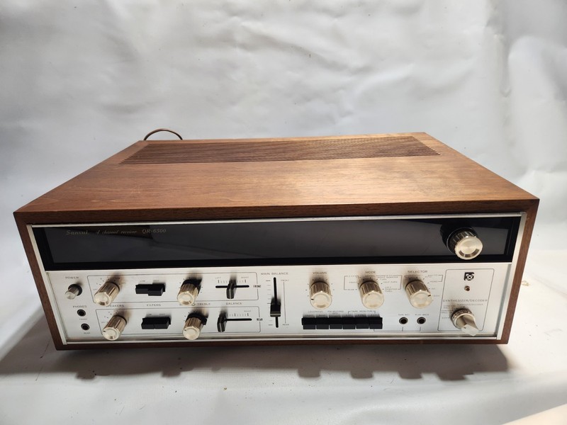Vintage Sansui QS 4-Channel Receiver QRX-6500