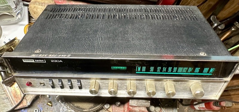 Vintage Harman Kardon 230A. AM-FM Receiver-Tested c.1970 gallery