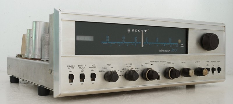 Vintage Soctt 340B Stereo Tube Receiver : Late Version