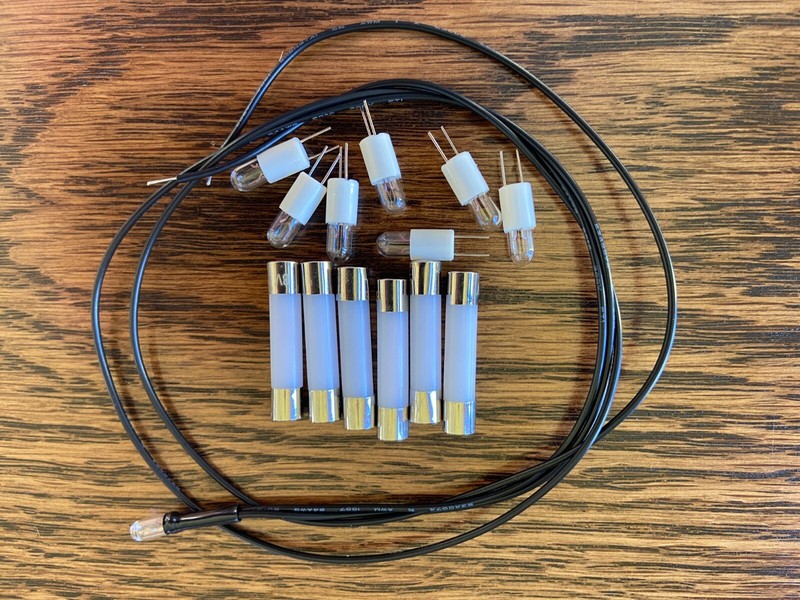 Marantz 2230 Light Replacement Kit w/ 360° Blue LEDs Receiver Lamp Bulbs