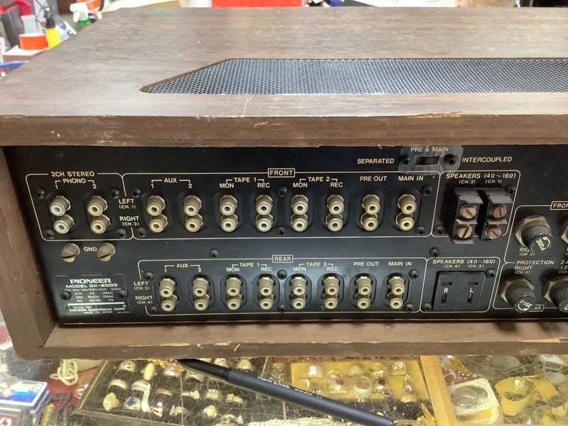 VINTAGE RECEIVER, PIONEER QUADRAPHONIC AM/FM RECEIVER / STEREO, 4 CHANNEL gallery