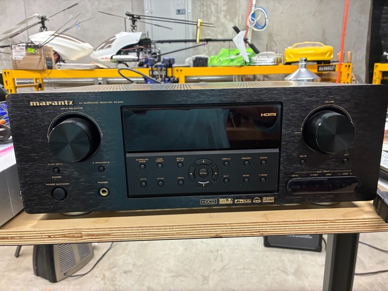 Rare Marantz SR4001 AV Receiver,flawless condition, with remote and accessories