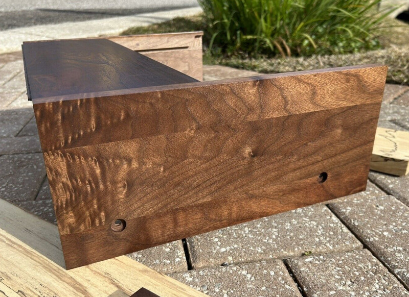Pioneer SX-980/1080 Receiver Cabinet, Black Walnut Replica, Cabinet Only, Read gallery