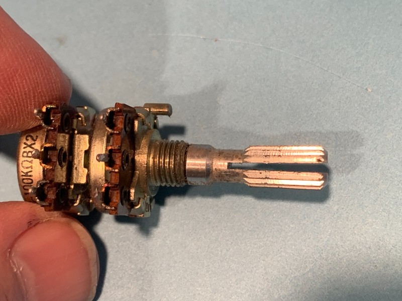 Kenwood KR-9340 Vintage Quad Receiver Parting Out Bass Potentiometer #2 gallery