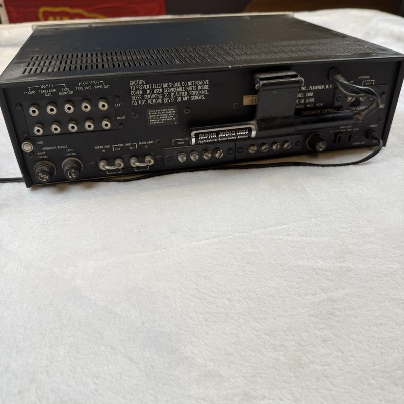 Vintage Harman Kardon 330B AM/FM Stereo Receiver - Powers On needs Work gallery