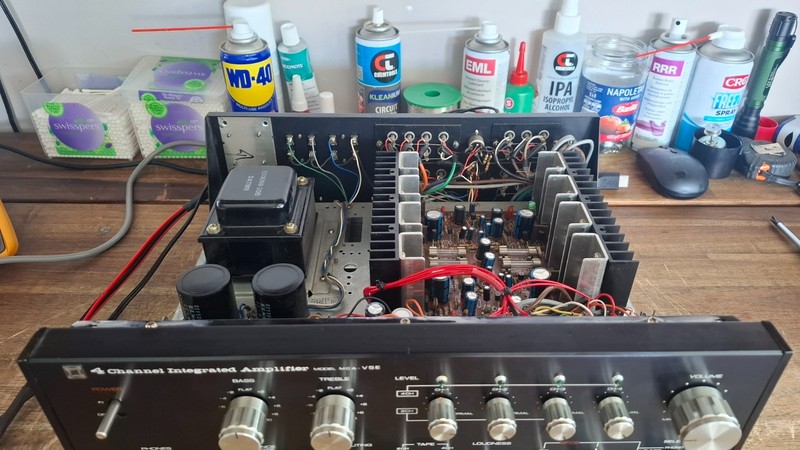 Vintage Classic JVC MCA-V5E Black (JVC 4VN-550) Made in Japan repaired, rebuilt, gallery