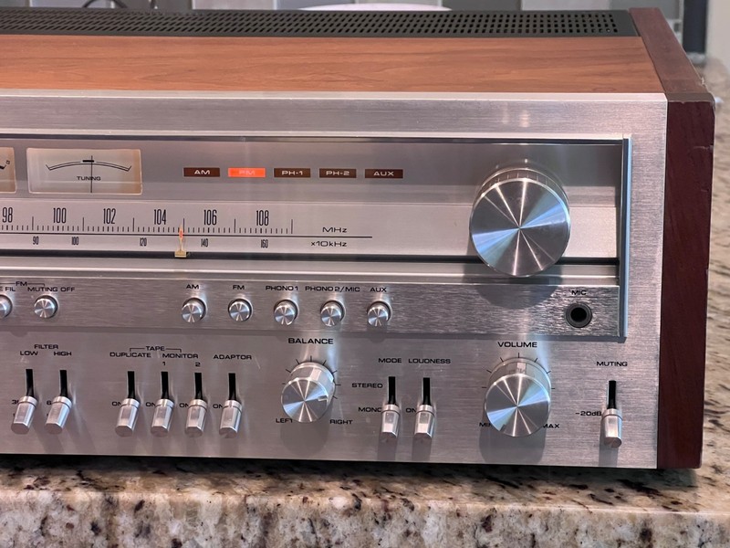 Pioneer SX-850 Stereo Receiver - Serviced, Tested, BEAUTIFUL gallery