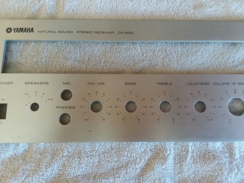 Yamaha CR-600 Faceplate gallery
