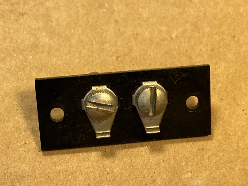 Speaker Terminal Set from Kenwood KW-50 Tube Receiver Parts (Qty Available)