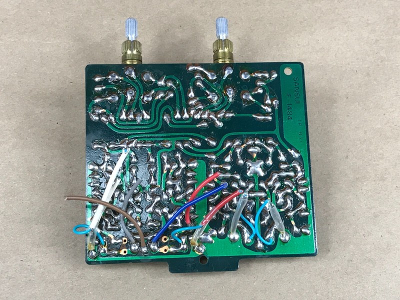 Sansui QRX-5500 Receiver F-1484 Tone Control Board gallery