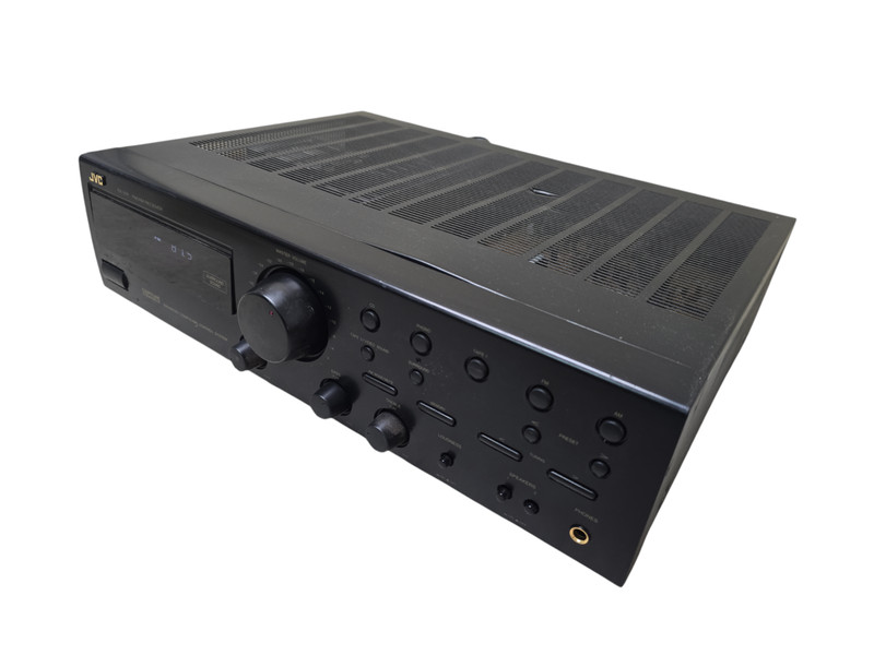 JVC RX-318BK Vintage 2 Channel Stereo Audio Receiver 110 Watts Per Channel