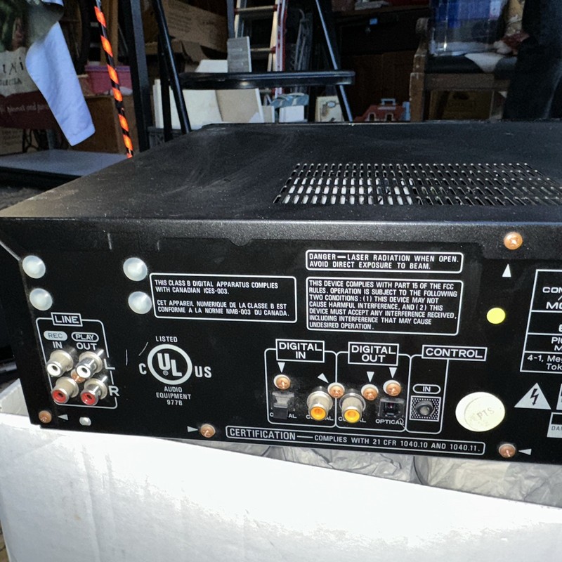 PIONEER PDR-W839 3 CD + 1 cd-r cd-rw Player Recorder Changer Stereo As Is! gallery